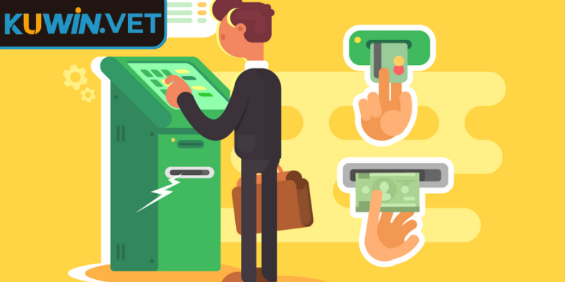 Truy cập mục rút tiền