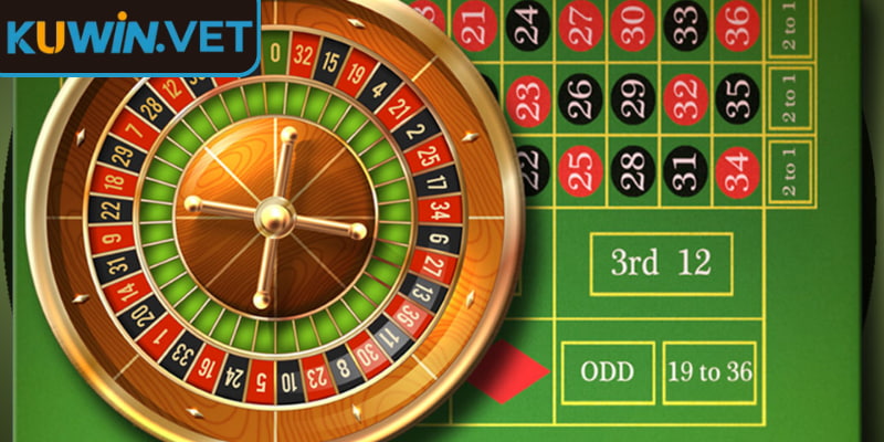 Giao diện roulette kuwin trực quan
